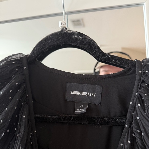 Sabina Musayev Salma Gown in Black Size XS - Picture 5 of 6